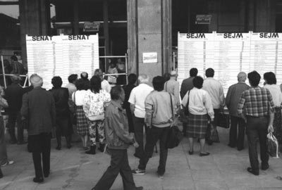 Wybory 1989. fot: PAP/Janusz Mazur